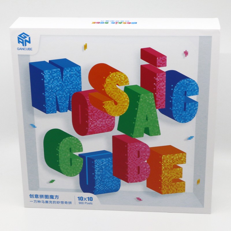 GAN Mosaic (100 Cubes)