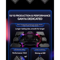 GAN 16 Max 3x3 (MagLev + Core Magnets + UV)
