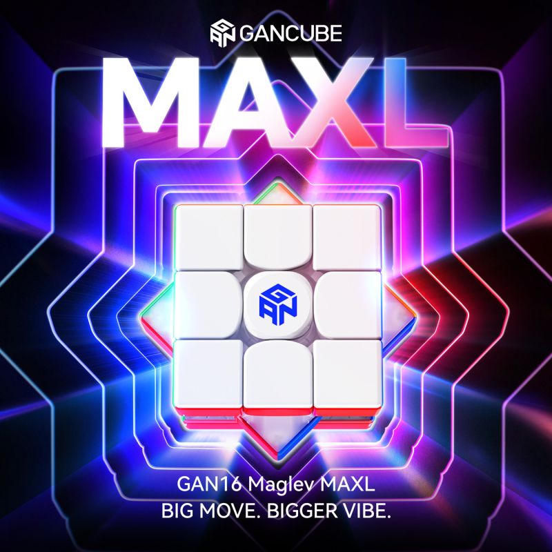 GAN 16 MaxL 3x3 (MagLev + Core Magnets + UV) 2026