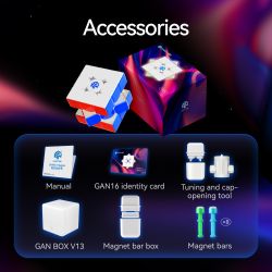 GAN 16 MaxL 3x3 (MagLev + Core Magnets + UV) 2026