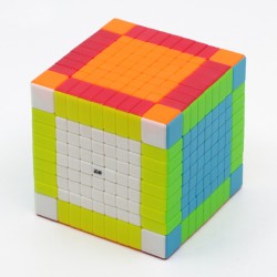 Nomisty Speed Cube,Cube Magique 3x3x3 de Vitesse Magique Lisse Facile à Tourner pour Jeu dentraînement Cérébral ou Cadeau de Vacances