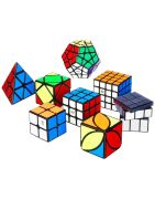 Cubi: 2x2, 3x3, 4x4 bis 12x12 und Megaminx, Pyraminx, Skewb